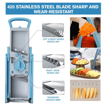 Vegetable Chopper Slicer for Kitchen(random color) - CL-VI-1159